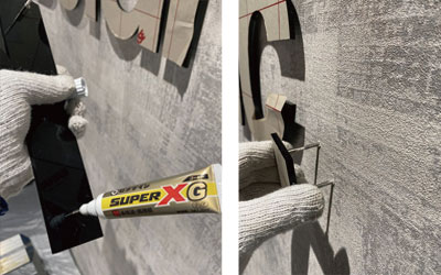 アクリル切文字の取付風景3｜関東ダイイチ