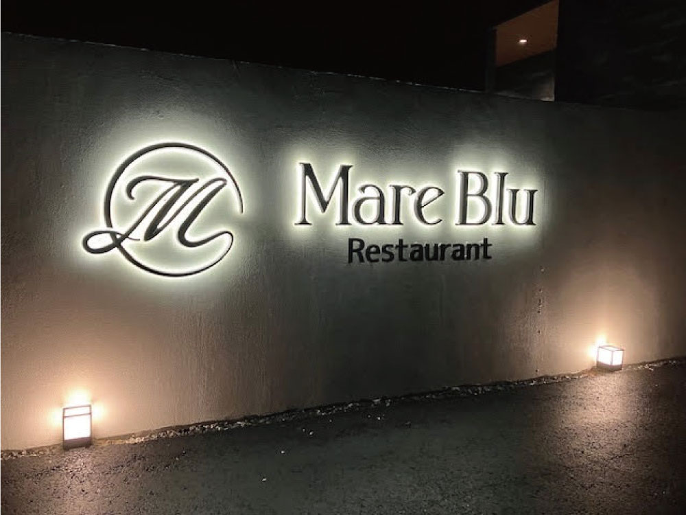 チャンネル文字｜背面発光