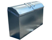 ブリキ箱Ｂ|BBQ用品収納やごみ置き場保管に