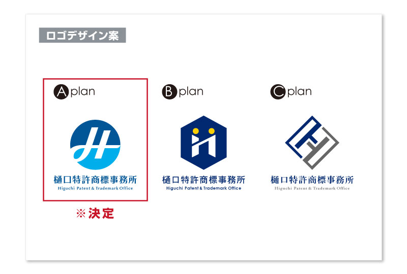 会社の信頼性がUPするロゴデザイン